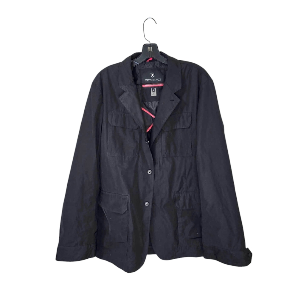 Victorinox Swiss Ary Charcoal Gray Jacket‎ Men's Medium